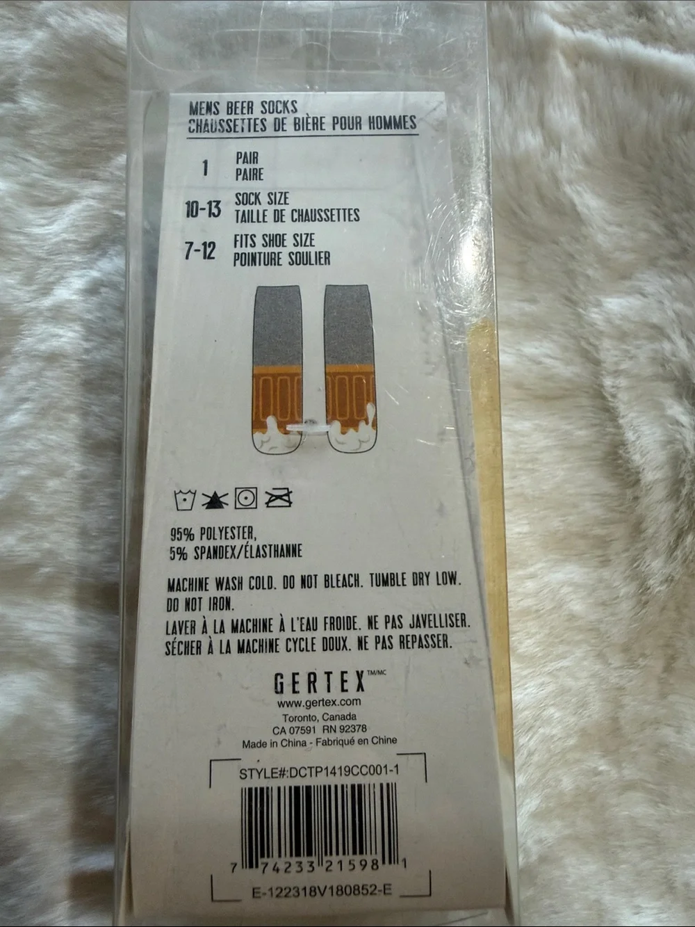 Men’s Novelty Crew Beer Socks